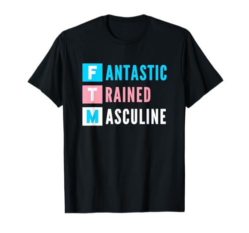 TRANS BOY FTM Fantastic Trained Masculine Design T-Shirt von LGBT CSD trend designs