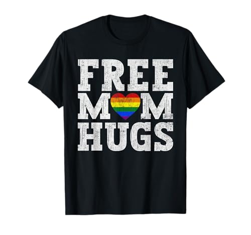 Frei Mama Umarmt Regenbogen LGBT Homosexuell Stolz Transgender Lesben T-Shirt Frei Mama Umarmt Regenbogen LGBT Homosexuell Stolz Transgender Lesben T-Shirt von LGBT Free Mom Hugs