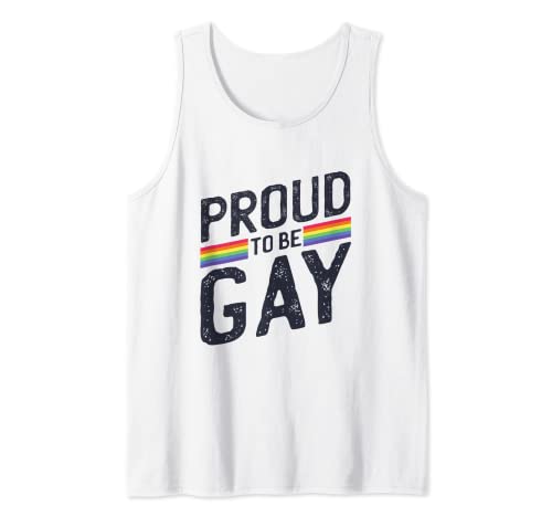 Herren Proud to be gay - Gay Pride - LGBT - LGBTQ Tank Top Herren Proud to be gay - Gay Pride - LGBT - LGBTQ Tank Top von LGBT Gay Pride - LGBTQ LGBTI LSBTTIQ LGBTQIA+