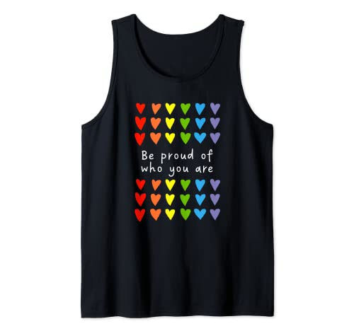 Schwul Für Herren Erwachsene Regenbogen LGTBQ+ Pride Month Be Proud Tank Top Schwul Für Herren Erwachsene Regenbogen LGTBQ+ Pride Month Be Proud Tank Top von LGBT Pride Designs