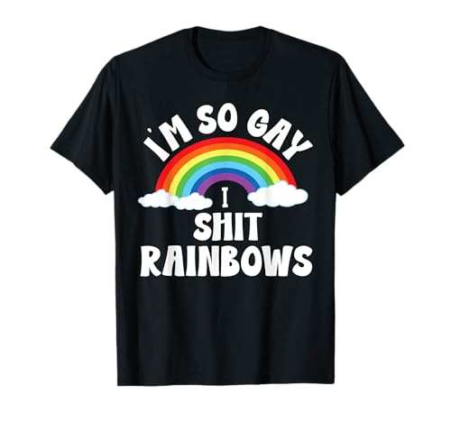 I'm So Gay I Shit Rainbows - Lustige Schwule CSD LGBTQ Pride Herren T-Shirt I'm So Gay I Shit Rainbows - Lustige Schwule CSD LGBTQ Pride Herren T-Shirt von LGBT Pride Gay Lesbian Trans Queer CSD Apparel