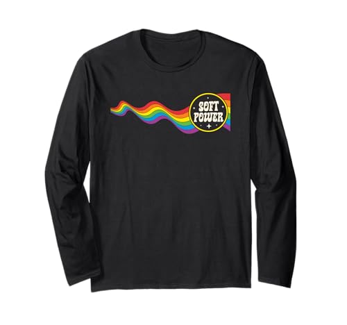 Soft Power LGBT-Q Gay Pride Month Regenbogen-Flagge Herren Damen Langarmshirt Soft Power LGBT-Q Gay Pride Month Regenbogen-Flagge Herren Damen Langarmshirt von LGBT-Q Gay Pride Month Equality Rainbow Men Women