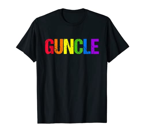 Herren Guncle Definition Schwuler Onkel Pride Month LGBTQ+ LGBT T-Shirt von LGBT Spruch Pride Month Schwul