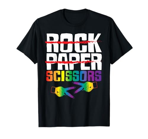 Rochambeau Rainbow Edition Pride Girl Queer Bi Lesben Frauen T-Shirt von LGBTQ+ Pride Lesbian Queer Women Girls CSD Apparel