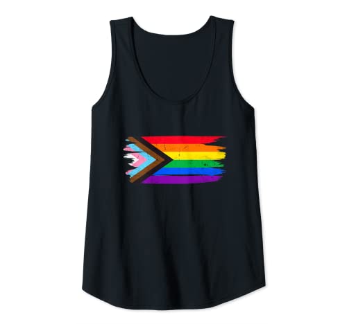Damen LGBT Flagge Gay Pride LGBTQ Tank Top Damen LGBT Flagge Gay Pride LGBTQ Tank Top von LGBTQ+ Rainbow Love Clothing