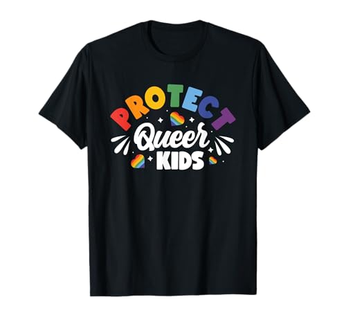 Protect Queer Kids T-Shirt von LGBTQ Jugend Fröhlich Stolz Lesbisch