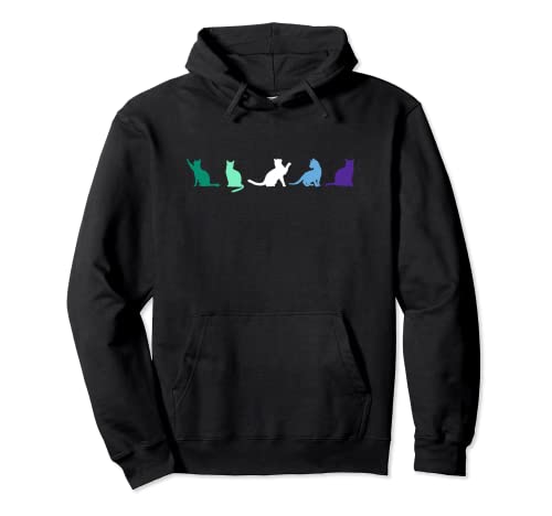 Gay Male Pride, LGBTQ Vincian Cats, subtile LGBTQ mlm Geschenk Pullover Hoodie von LGBTQ Subtle Pride