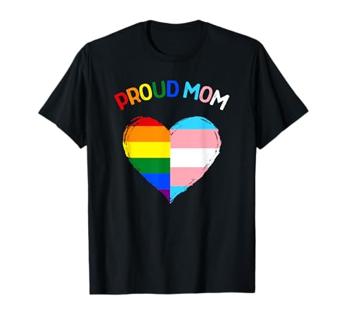 Stolzer Verbündeter LGBTQ Transgender Stolze Mama | Proud Trans Mom T-Shirt von LGBTQIA Pride Stuff For LGBTQ Proud Trans Mom