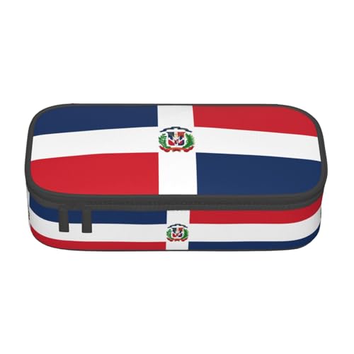LGHHGY Federmäppchen mit Flagge von Belgien – Mehrzweck-Stift-Organizer, tragbare Schreibwarentasche für Schule, Büro und Reisen, Dominikanische Republik, Einheitsgröße, Schulranzen LGHHGY Federmäppchen mit Flagge von Belgien – Mehrzweck-Stift-Organizer, tragbare Schreibwarentasche für Schule, Büro und Reisen, Dominikanische Republik, Einheitsgröße, Schulranzen von LGHHGY
