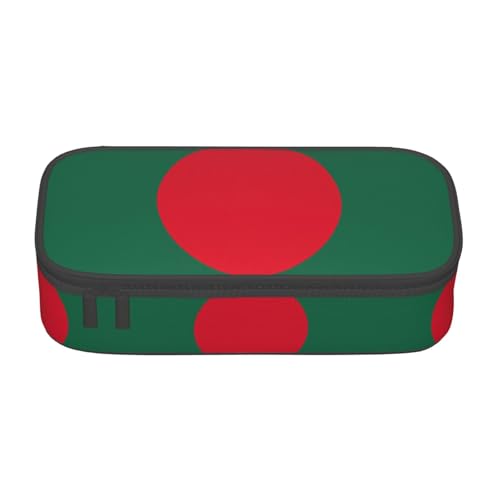 LGHHGY Federmäppchen mit Flagge von Island, Mehrzweck-Stift-Organizer, tragbare Schreibwarentasche für Schule, Büro und Reisen, Flagge von Bangladesch, Einheitsgröße, Schulranzen LGHHGY Federmäppchen mit Flagge von Island, Mehrzweck-Stift-Organizer, tragbare Schreibwarentasche für Schule, Büro und Reisen, Flagge von Bangladesch, Einheitsgröße, Schulranzen von LGHHGY