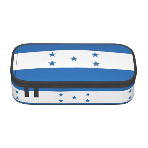 LGHHGY Federmäppchen mit Flagge von Island, Mehrzweck-Stift-Organizer, tragbare Schreibwarentasche für Schule, Büro und Reisen, Flagge von Honduras, Einheitsgröße, Schulranzen LGHHGY Federmäppchen mit Flagge von Island, Mehrzweck-Stift-Organizer, tragbare Schreibwarentasche für Schule, Büro und Reisen, Flagge von Honduras, Einheitsgröße, Schulranzen von LGHHGY