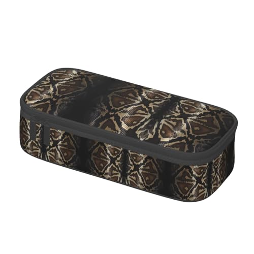 LGHHGY Federmäppchen mit Golf-Aufdruck, Schwarz und Weiß, Mehrzweck-Stift-Organizer, tragbare Schreibwarentasche für Schule, Büro und Reisen, Große Schlangenhaut, Einheitsgröße, Schulranzen LGHHGY Federmäppchen mit Golf-Aufdruck, Schwarz und Weiß, Mehrzweck-Stift-Organizer, tragbare Schreibwarentasche für Schule, Büro und Reisen, Große Schlangenhaut, Einheitsgröße, Schulranzen von LGHHGY