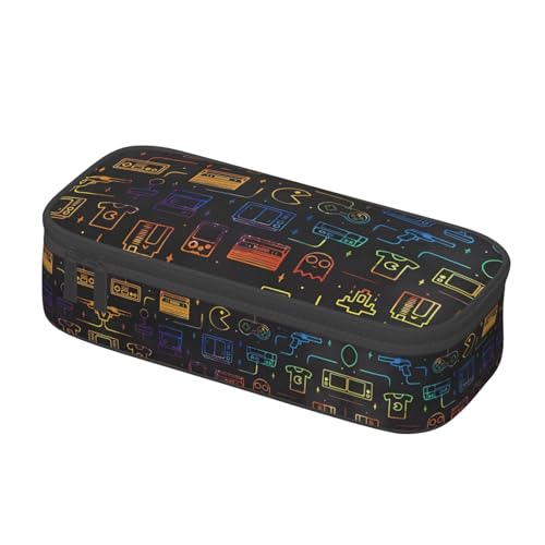 LGHHGY Federmäppchen mit Jagdmotiv – Mehrzweck-Stift-Organizer, tragbare Schreibwarentasche für Schule, Büro und Reisen, Spiele-Videospiel-Muster, Einheitsgröße, Schulranzen LGHHGY Federmäppchen mit Jagdmotiv – Mehrzweck-Stift-Organizer, tragbare Schreibwarentasche für Schule, Büro und Reisen, Spiele-Videospiel-Muster, Einheitsgröße, Schulranzen von LGHHGY