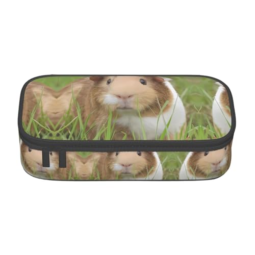 LGHHGY Federmäppchen mit Jagdmotiv – Mehrzweck-Stift-Organizer, tragbare Schreibwarentasche für Schule, Büro und Reisen, Süßes Meerschweinchen, Einheitsgröße, Schulranzen LGHHGY Federmäppchen mit Jagdmotiv – Mehrzweck-Stift-Organizer, tragbare Schreibwarentasche für Schule, Büro und Reisen, Süßes Meerschweinchen, Einheitsgröße, Schulranzen von LGHHGY