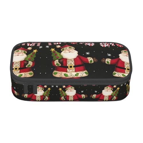 LGHHGY Federmäppchen mit Labrador-Hunde-Aufdruck – Mehrzweck-Stift-Organizer, tragbare Schreibwarentasche für Schule, Büro und Reisen, weihnachtsmotiv, Einheitsgröße, Schulranzen LGHHGY Federmäppchen mit Labrador-Hunde-Aufdruck – Mehrzweck-Stift-Organizer, tragbare Schreibwarentasche für Schule, Büro und Reisen, weihnachtsmotiv, Einheitsgröße, Schulranzen von LGHHGY