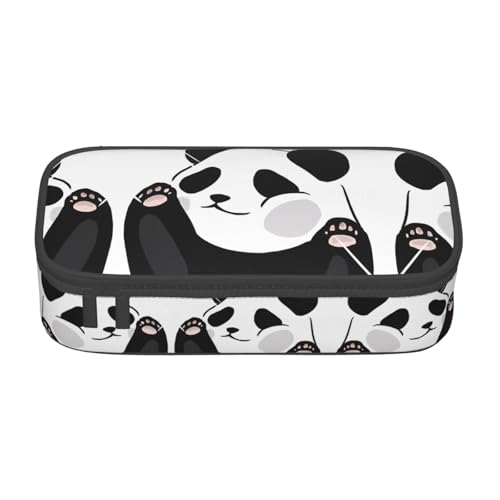 LGHHGY Federmäppchen mit Pferdemotiv, Mehrzweck-Stift-Organizer, tragbare Schreibwarentasche für Schule, Büro und Reisen, Lustiger Panda, Einheitsgröße, Schulranzen LGHHGY Federmäppchen mit Pferdemotiv, Mehrzweck-Stift-Organizer, tragbare Schreibwarentasche für Schule, Büro und Reisen, Lustiger Panda, Einheitsgröße, Schulranzen von LGHHGY