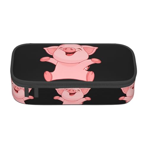 LGHHGY Federmäppchen mit Pferdemotiv, Mehrzweck-Stift-Organizer, tragbare Schreibwarentasche für Schule, Büro und Reisen, Rosa, Schwein, Einheitsgröße, Schulranzen LGHHGY Federmäppchen mit Pferdemotiv, Mehrzweck-Stift-Organizer, tragbare Schreibwarentasche für Schule, Büro und Reisen, Rosa, Schwein, Einheitsgröße, Schulranzen von LGHHGY