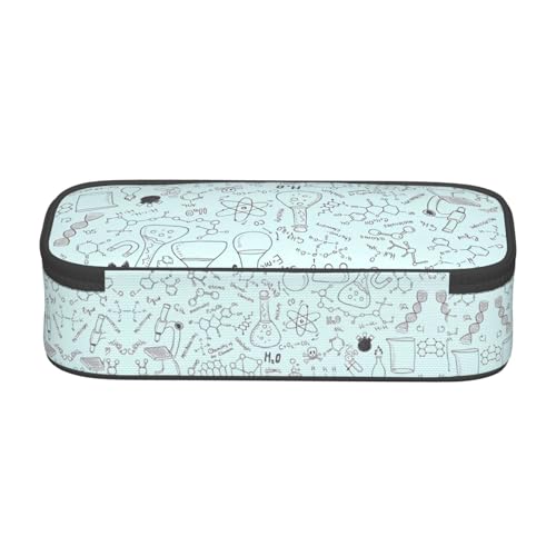LGHHGY Federmäppchen mit Schwimmfisch-Druck, Mehrzweck-Stift-Organizer, tragbare Schreibwarentasche für Schule, Büro und Reisen, Chemie-Druck., Einheitsgröße, Schulranzen LGHHGY Federmäppchen mit Schwimmfisch-Druck, Mehrzweck-Stift-Organizer, tragbare Schreibwarentasche für Schule, Büro und Reisen, Chemie-Druck., Einheitsgröße, Schulranzen von LGHHGY