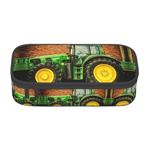 LGHHGY Federmäppchen mit Wildtierpferde-Muster, Mehrzweck-Stift-Organizer, tragbare Schreibwarentasche für Schule, Büro und Reisen, Traktor-Design, Einheitsgröße, Schulranzen LGHHGY Federmäppchen mit Wildtierpferde-Muster, Mehrzweck-Stift-Organizer, tragbare Schreibwarentasche für Schule, Büro und Reisen, Traktor-Design, Einheitsgröße, Schulranzen von LGHHGY