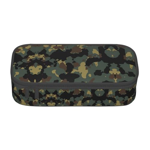 LGHHGY Federmäppchen mit Ziegenmuster – Mehrzweck-Stift-Organizer, tragbare Schreibwarentasche für Schule, Büro und Reisen, Camouflage-Muster, Einheitsgröße, Schulranzen LGHHGY Federmäppchen mit Ziegenmuster – Mehrzweck-Stift-Organizer, tragbare Schreibwarentasche für Schule, Büro und Reisen, Camouflage-Muster, Einheitsgröße, Schulranzen von LGHHGY