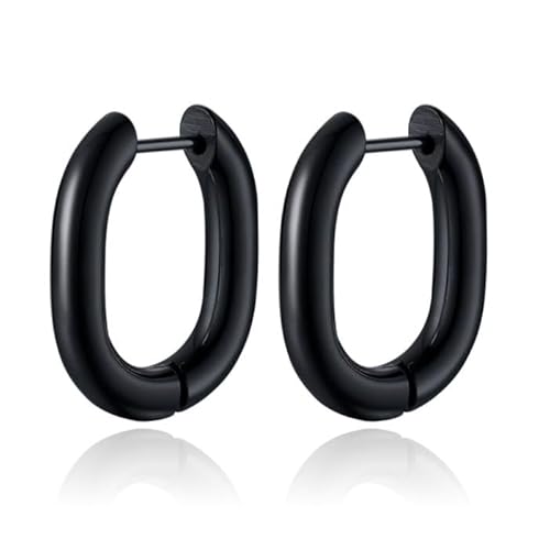 Herren Ohrringe LGT JWLS Geometric Shape 2 - Schwarz von LGT JWLS