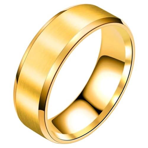 Herrenring Titan Gold 6mm-23mm von LGT JWLS