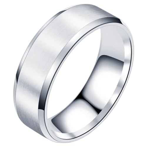 Herrenring Titan Silber 6mm-21mm von LGT JWLS