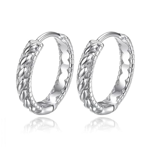 LGT JWLS Twisted Seil Ohrringe - Silber von LGT JWLS