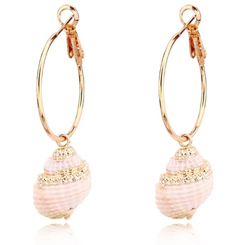 LGT Jewels Damen Ohrhänger mit Lehnende Muschel von LGT JWLS