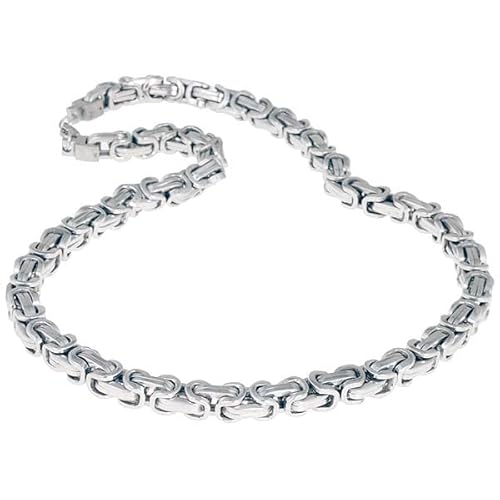 LGT Jewels Königskette Herren Edelstahl Silber - 55cm von LGT JWLS