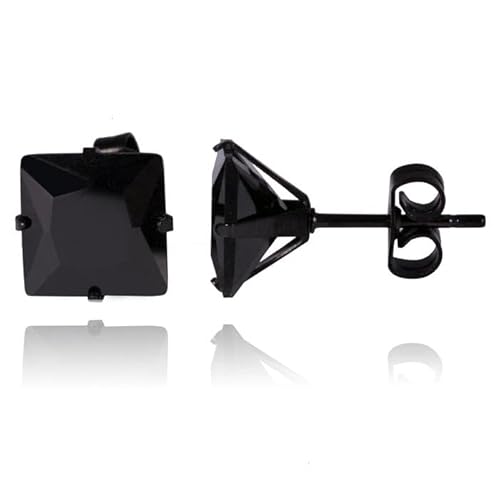 LGT Jewels Stud Ohrringe Edelstahl Black Edition 4mm von LGT JWLS