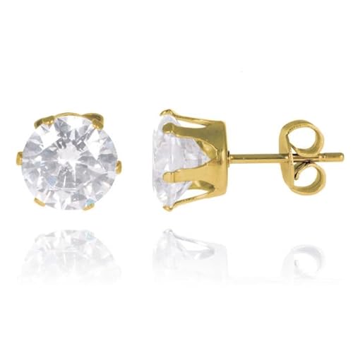 LGT Jewels Stud Ohrringe Gold Edition Round-4mm von LGT JWLS
