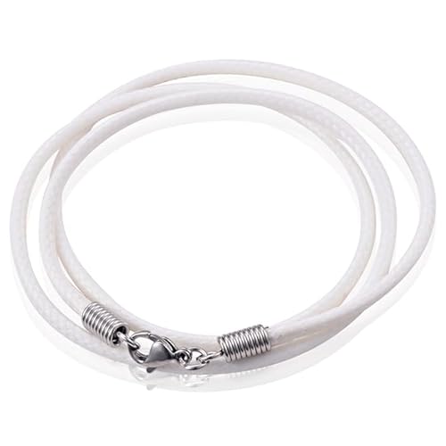 LGT Jewels waxkoord ketting Wit - 2.5mm-55cm von LGT JWLS