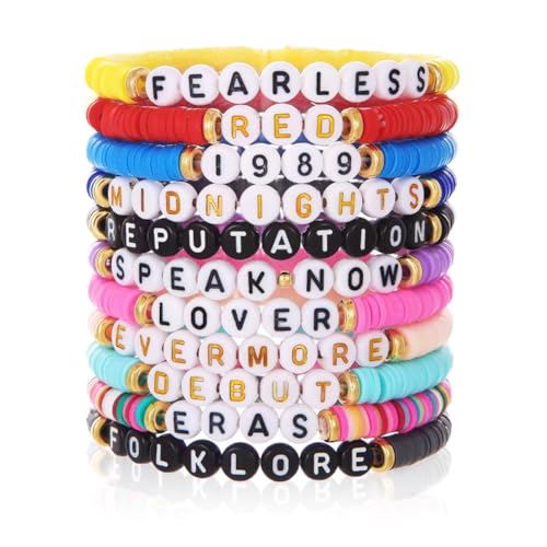 LGWJHCY Armband Sets im Bohemian, 11 Pcs ArmbäNder, Friendship Bracelet Kit, Bunte Freundschafts Armbänder Armband Handmade, Tolles Geschenk für Fans. von LGWJHCY