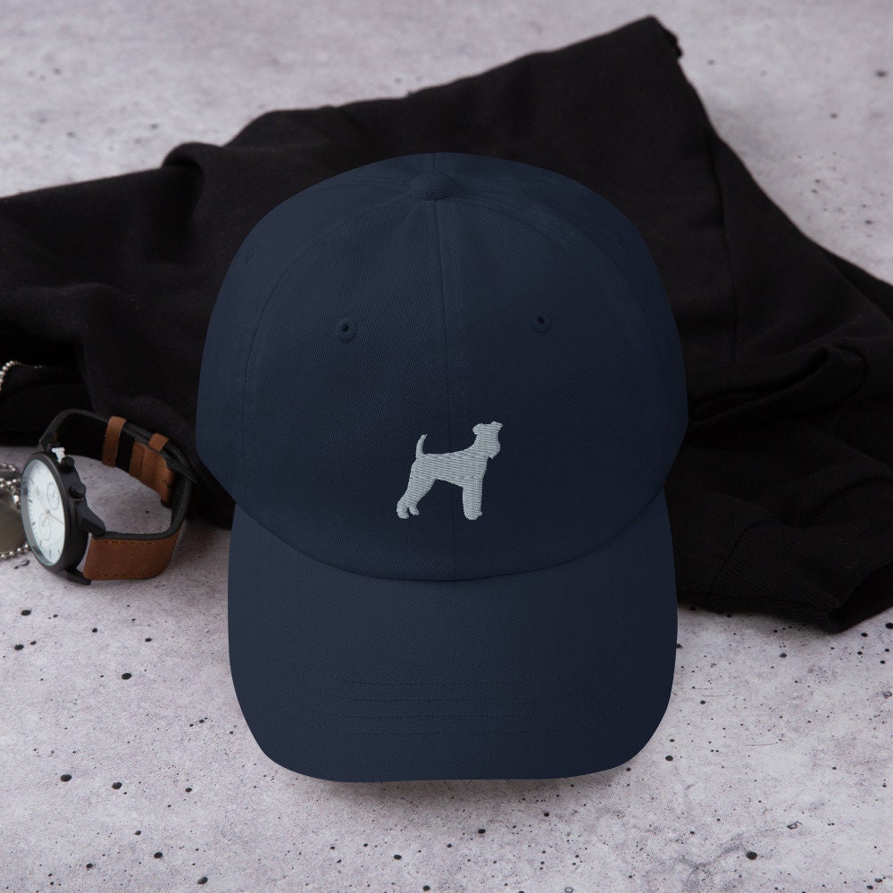 Airedale Terrier Mütze, Bestickte Geschenk, Unisex Dad Hat von LGglorydesigns