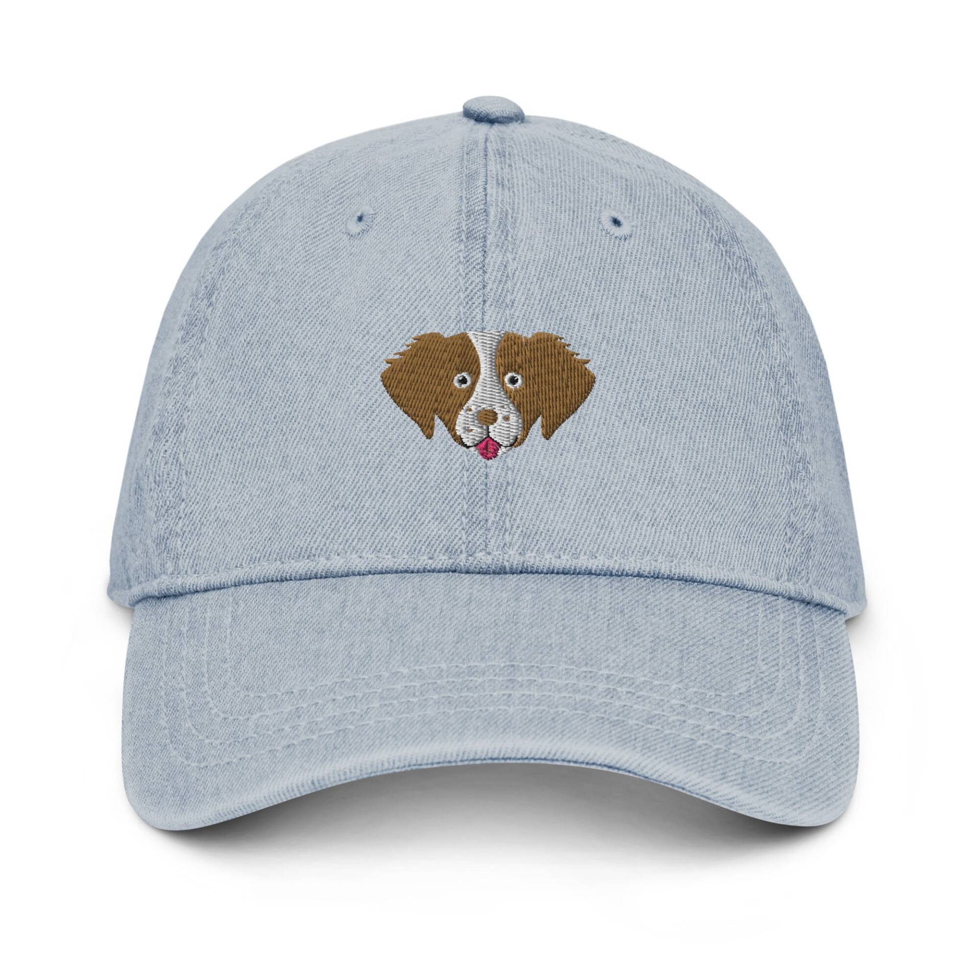 Bretagne Spaniel Mütze, Bestickte Unisex Jeansmütze, Geschenke, Geburtstagsgeschenk, Weihnachtsgeschenk von LGglorydesigns