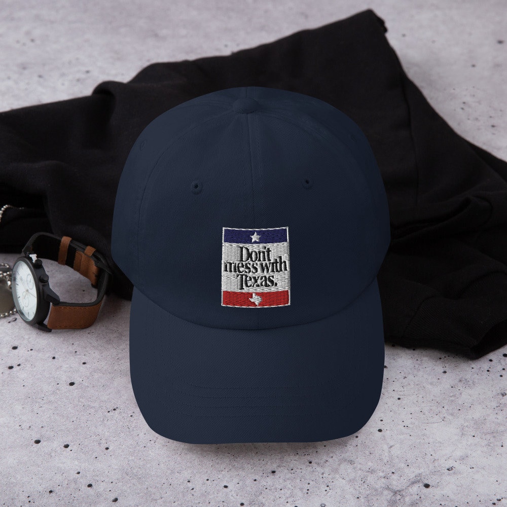 Don't Mess With Texas Hat, Bestickte Texas Mütze, Lustige Geschenk, Unisex Hut Für Männer Und Frauen von LGglorydesigns