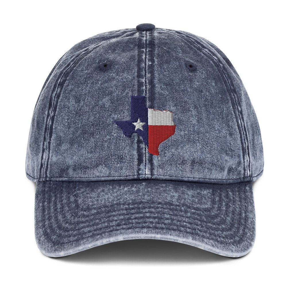 Texas Mütze, Bestickte Unisex Vintage Baumwoll Twill Cap, Geschenke, Liebe Mütze von LGglorydesigns