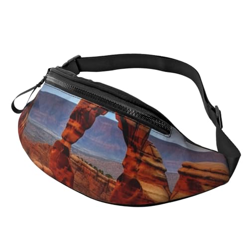 Arches National Park Bauchtasche für Herren und Damen, Crossbody-Bauchtasche, wasserdicht, Sport-Gürteltasche, Outdoor-Hüfttasche Arches National Park Bauchtasche für Herren und Damen, Crossbody-Bauchtasche, wasserdicht, Sport-Gürteltasche, Outdoor-Hüfttasche von LHBWCVN