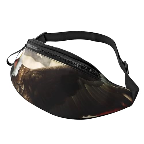 Gürteltasche mit amerikanischer Flagge, für Damen und Herren, wasserdicht, Sport-Gürteltasche, Outdoor-Hüfttasche Gürteltasche mit amerikanischer Flagge, für Damen und Herren, wasserdicht, Sport-Gürteltasche, Outdoor-Hüfttasche von LHBWCVN