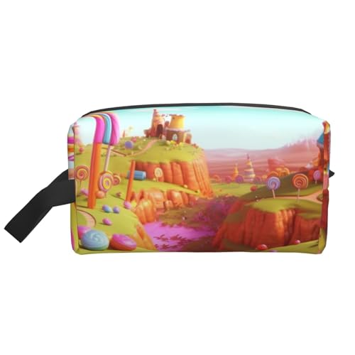 LHBWCVN Reise-Kulturbeutel für Damen und Herren, Leder, Make-up-Tasche, groß, tragbar, Reise-Organizer, Süßigkeiten-Kosmetiktasche mit Aufhängehaken, Reise-Badezimmertasche, Reißverschluss, Weiß, LHBWCVN Reise-Kulturbeutel für Damen und Herren, Leder, Make-up-Tasche, groß, tragbar, Reise-Organizer, Süßigkeiten-Kosmetiktasche mit Aufhängehaken, Reise-Badezimmertasche, Reißverschluss, Weiß, von LHBWCVN