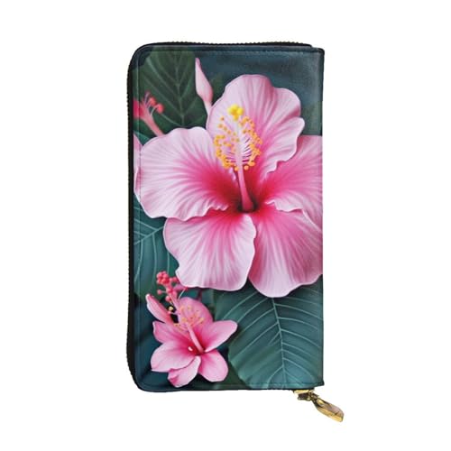 Lhbwcvn Hawaii-Blumen-Geldbörse für Damen und Herren, Clutch, RFID-blockierend, Leder, große Kapazität, Geldbörse, Kreditkartenhalter, Geldtasche mit Reißverschluss, Handyhalter, lange Reisegeldbörse, Lhbwcvn Hawaii-Blumen-Geldbörse für Damen und Herren, Clutch, RFID-blockierend, Leder, große Kapazität, Geldbörse, Kreditkartenhalter, Geldtasche mit Reißverschluss, Handyhalter, lange Reisegeldbörse, von LHBWCVN