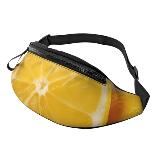Summer Lemon Bauchtasche für Herren und Damen, Crossbody-Bauchtasche, wasserdicht, Sport-Gürteltasche, Outdoor-Hüfttasche Summer Lemon Bauchtasche für Herren und Damen, Crossbody-Bauchtasche, wasserdicht, Sport-Gürteltasche, Outdoor-Hüfttasche von LHBWCVN
