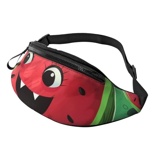 Wassermelonen-Bauchtasche für Damen und Herren, Crossbody-Hüfttasche, wasserdicht, Sport-Gürteltasche, Outdoor-Hüfttasche Wassermelonen-Bauchtasche für Damen und Herren, Crossbody-Hüfttasche, wasserdicht, Sport-Gürteltasche, Outdoor-Hüfttasche von LHBWCVN