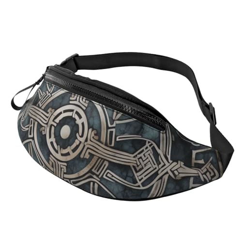helm of awe Bauchtasche für Damen und Herren, Crossbody-Hüfttasche, wasserdicht, Sport-Gürteltasche, Outdoor-Hüfttasche helm of awe Bauchtasche für Damen und Herren, Crossbody-Hüfttasche, wasserdicht, Sport-Gürteltasche, Outdoor-Hüfttasche von LHBWCVN