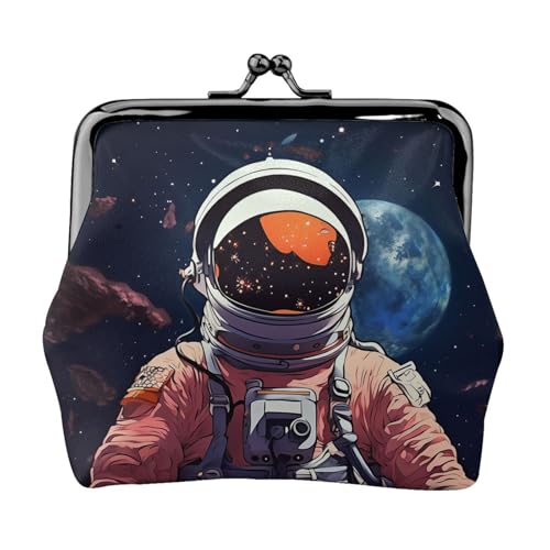Cool Man In Outer Space Galaxy Kleine Münzbörse für Frauen, Kiss-Lock Wallet Leder Niedliche Münzgeldbörse Mini Münztasche Kleingeld Geldbörse Schlüsselhalter Cool Man In Outer Space Galaxy Kleine Münzbörse für Frauen, Kiss-Lock Wallet Leder Niedliche Münzgeldbörse Mini Münztasche Kleingeld Geldbörse Schlüsselhalter von LHDGBNV