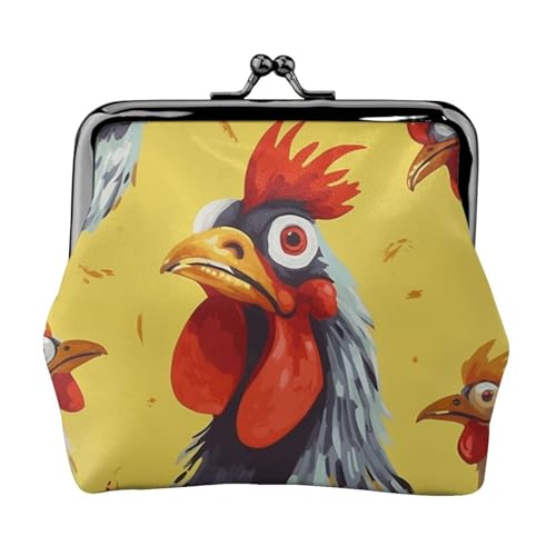 Kleine Münzbörse für Frauen, Kiss-Lock-Geldbörse, Leder, niedliche Münzbörse, Mini-Münztasche, Kleingeldtasche, Schlüsselhalter von LHDGBNV