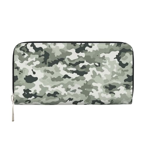 LHDGBNV Geldbörse aus PU-Leder für Damen und Mädchen, mit Reißverschluss, Kreditkartenhalter, weiß, Camouflage, lange Geldbörse, Clutch, Geldbörse, wasserdicht, Reisehandtasche LHDGBNV Geldbörse aus PU-Leder für Damen und Mädchen, mit Reißverschluss, Kreditkartenhalter, weiß, Camouflage, lange Geldbörse, Clutch, Geldbörse, wasserdicht, Reisehandtasche von LHDGBNV