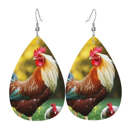 Süße Küchenohrringe aus Kunstleder in Tropfenform, modisch, leicht, baumelnde Ohrringe, Leder-Ohrringe für Frauen, Hochzeiten, Partys, Zeremonien, Bankette, Geschenke Süße Küchenohrringe aus Kunstleder in Tropfenform, modisch, leicht, baumelnde Ohrringe, Leder-Ohrringe für Frauen, Hochzeiten, Partys, Zeremonien, Bankette, Geschenke von LHDGBNV