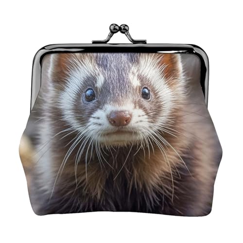 Süßer Waschbär-Münzgeldbörse für Damen, Kiss-Lock-Geldbörse, Leder, niedliche Münzbörse, Mini-Münztasche, Kleingeldbörse, Schlüsselhalter Süßer Waschbär-Münzgeldbörse für Damen, Kiss-Lock-Geldbörse, Leder, niedliche Münzbörse, Mini-Münztasche, Kleingeldbörse, Schlüsselhalter von LHDGBNV